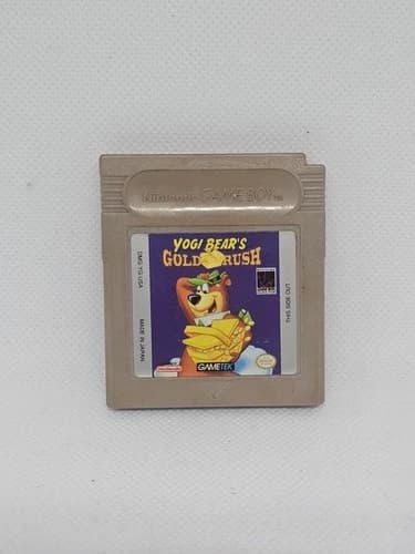 Yogi Bear's Gold Rush 1994 Nintendo Game Boy -Not Tested-