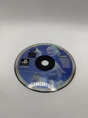 WWF War Zone (PlayStation 1 PS1, 1998) WWE Wrestling Game Disc Only TESTED