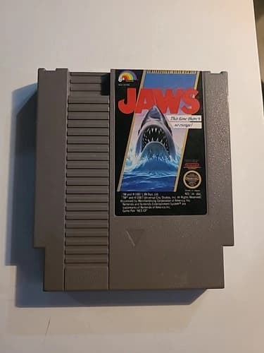 Jaws (Nintendo Entertainment System, 1987) Authentic & Tested