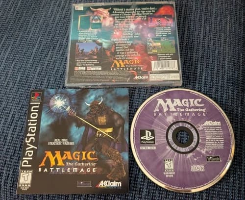Magic: The Gathering -- Battlemage (Sony PlayStation 1, 1997)