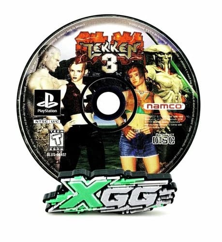 Tekken 3 (1998) Black Label for PlayStation 1 PS1 Disc ONLY - Fast Free Ship!