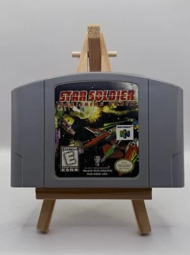 Star Soldier: Vanishing Earth – Nintendo 64 N64 *Tested & Working*