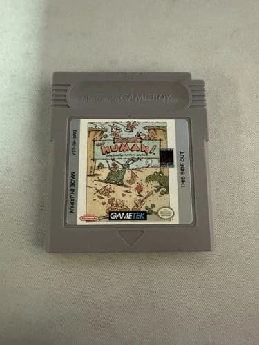 The Humans (Nintendo GameBoy, 1992) *Authentic Cart - Tested