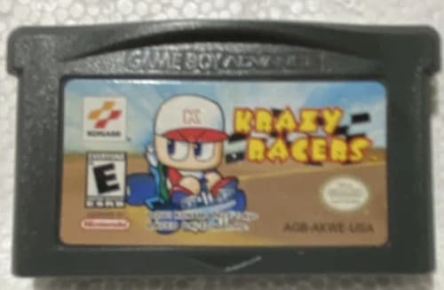 Konami Krazy Racers Nintendo Game Boy Advance 2001 Cartridge Only Tested