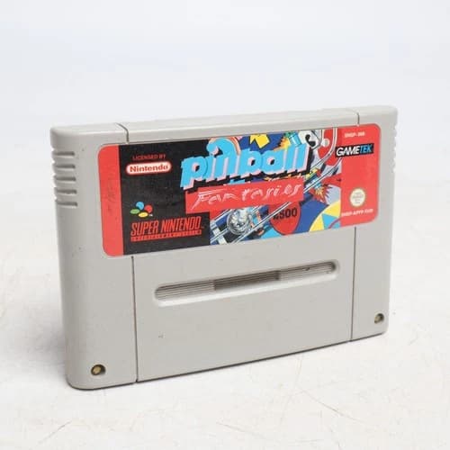 Super Nintendo SNES - Pinball Fantasies CART
