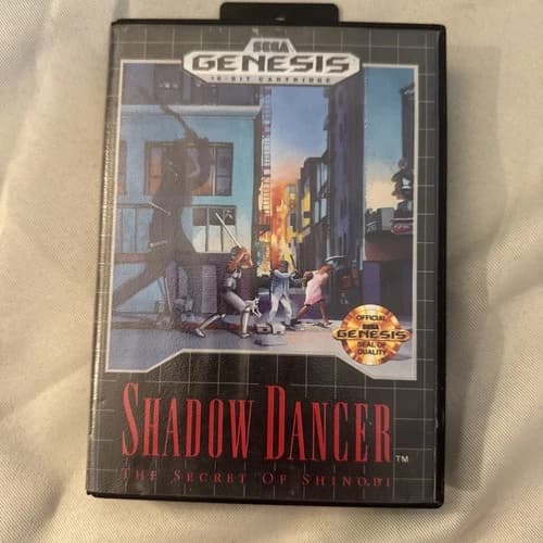 Shadow Dancer: The Secret of Shinobi (Sega Genesis, 1990) CIB