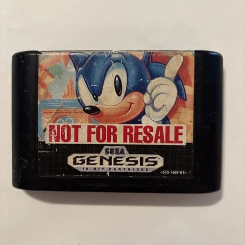 Sonic the Hedgehog (Sega Genesis, 1991) cartridge only- FAST SHIPPING!