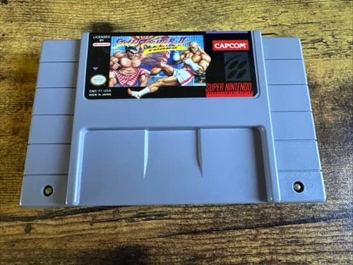 Street Fighter 2 Turbo SNES Super Nintendo Game Authentic, Tested
