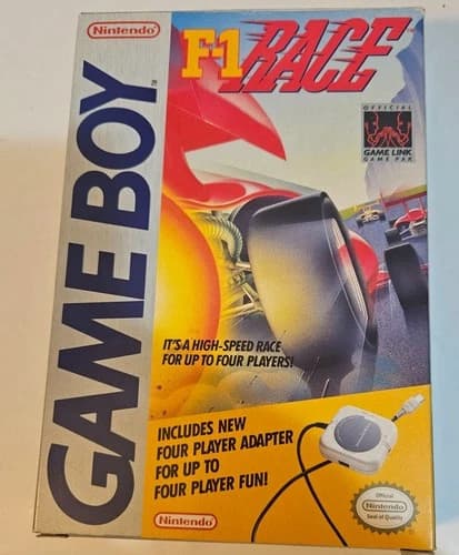 F-1 Race (Nintendo Game Boy) Complete Authentic