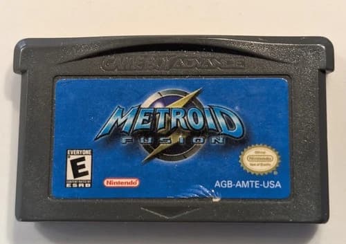 Metroid Fusion Nintendo Game Boy Advance Authentic Cartridge