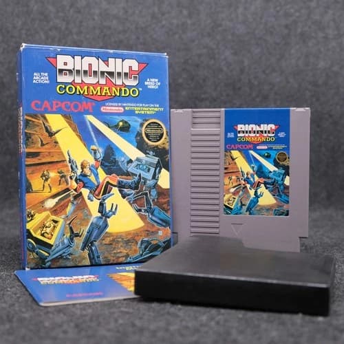 Bionic Commando (NES) CIB - Authentic Great Condition