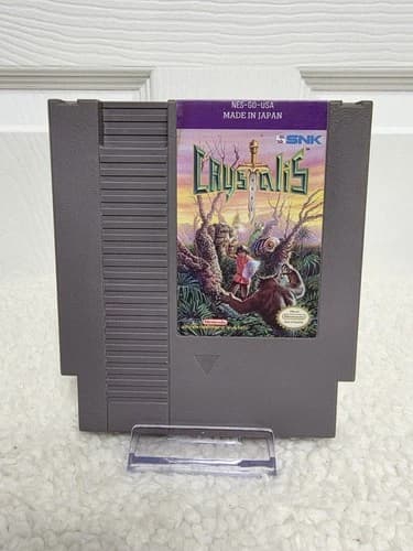 NES Nintendo Crystalis Cart GENUINE AUTHENTIC TESTED