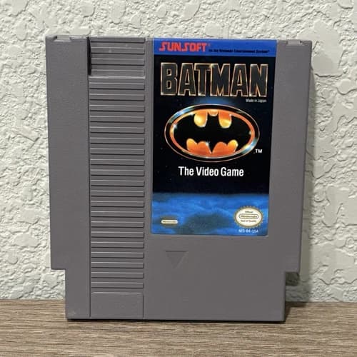 Batman: The Video Game for Nintendo NES Cartridge Cleaned & Tested Vintage