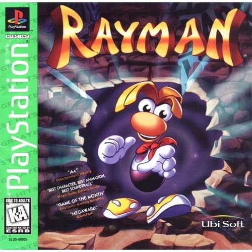 PlayStation PS1 Rayman CIB Complete Tested & Working Official Sony Ubisoft 1995