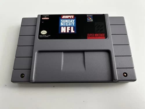 ESPN Sunday Night NFL (Super Nintendo entertainment System Snes)
