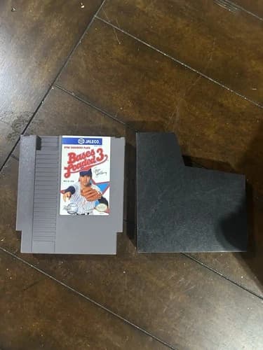 Bases Loaded 3 NES Nintendo Baseball Game Tested And Working Great!!!