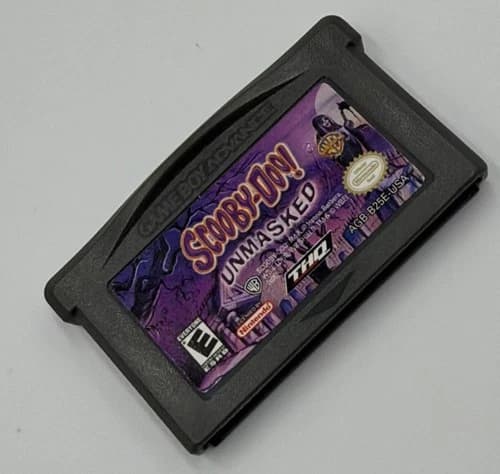 Scooby Doo Unmasked Nintendo Game Boy Advance GBA Authentic Cartridge Tested
