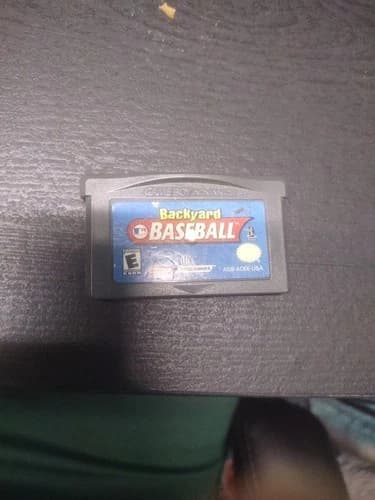 Backyard Baseball (Nintendo Game Boy Advance GBA) Original Game