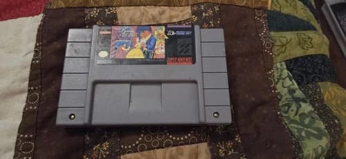 Disney's Beauty and the Beast SNES! Cleaned, Tested, And Working!