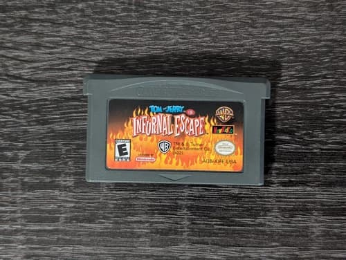 ⭐️Tom & Jerry in Infurnal Escape (Nintendo Game Boy Advance, 2003) GBA TESTED