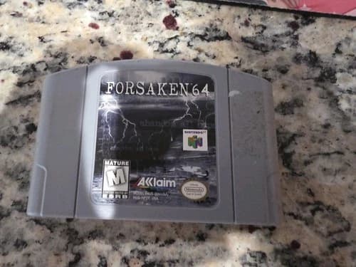 Forsaken 64 Nintendo 64 N64 Game Tested Authentic Cartridge Only