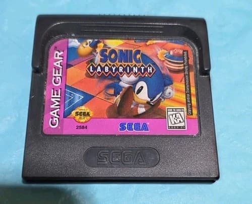 Sonic Labyrinth (Sega Game Gear, 1995) Tested