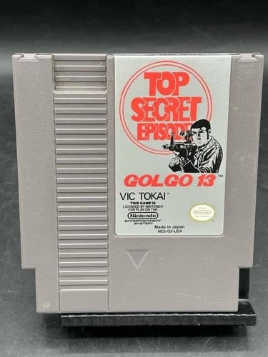Top Secret Episode Golgo 13 - Nintendo Entertainment System NES