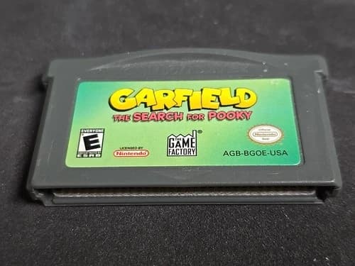 Garfield: The Search for Pooky (Nintendo Game Boy Advance, 2005) CART ONLY