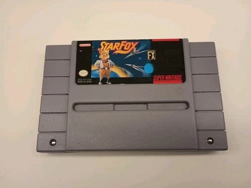 Star Fox (Super Nintendo SNES) Original Cartridge