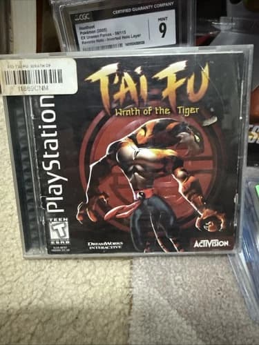 Tai Fu Wrath of the Tiger PS1 Sony Playstation 1 Complete with Case and Manual