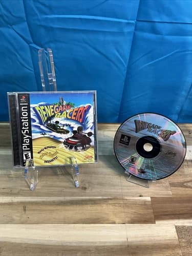 Renegade Racers (PlayStation 1, PS1 1999) - COMPLETE CIB - Registration Card