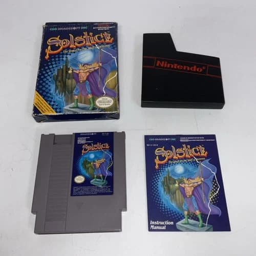 Solstice: The Quest for the Staff of Demnos (NES, 1990)