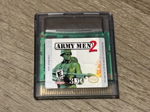 Army Men 2 Nintendo Game Boy Color Cleaned & Tested Authentic
