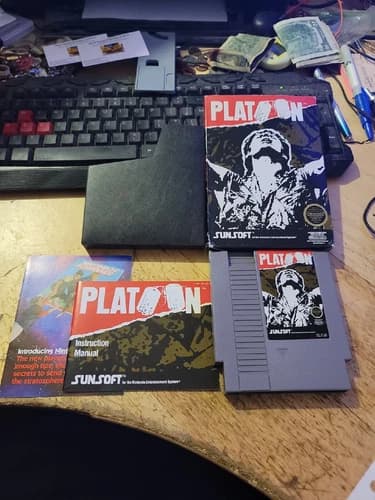 Platoon CIB (NES, Nintendo) In Nice Condition. Please View Pictures