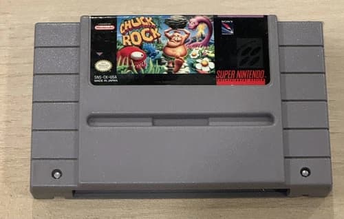 Chuck Rock (Super Nintendo Entertainment System, 1992)