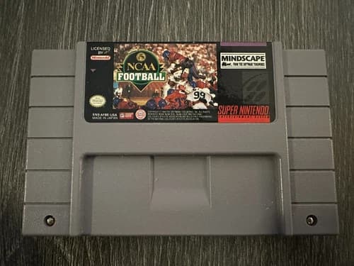 NCAA Football (Super Nintendo Entertainment System, 1994)
