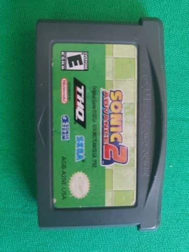 Sonic Advance 2 Game Boy Advance (Authentic) Tested works