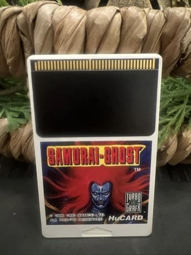 Samurai Ghost TurboGrafx 16 HuCard