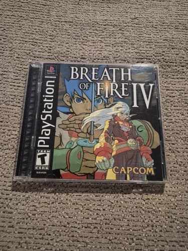 Sony PlayStation 1 Breath of Fire IV Complete Edition 2000 CIB