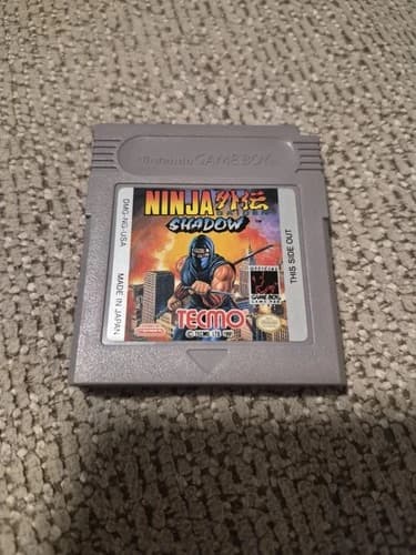 Ninja Gaiden Shadow (Nintendo Game Boy GB, 1991) Game Only - Tested - Great!!!