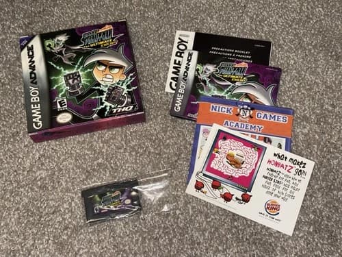 Danny Phantom The Ultimate Enemy Complete In Box CLEAN! Nintendo GameBoy Advance