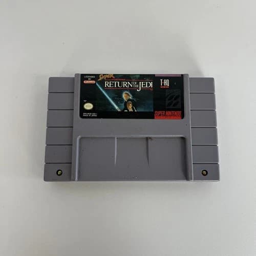 Super Star Wars: Return of the Jedi (Nintendo SNES, 1994) Game Cart Only