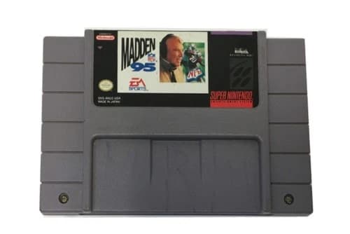 Super Nintendo - Madden NFL '95 Game Cartridge only (SNES)