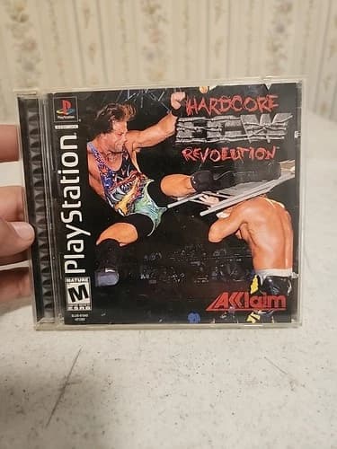 ECW: Hardcore Revolution - PlayStation 1 - PS1 - 2000 - Complete With Manual