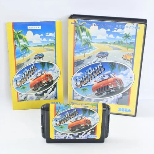 OUTRUN Out Run Mega Drive Sega 2242 md