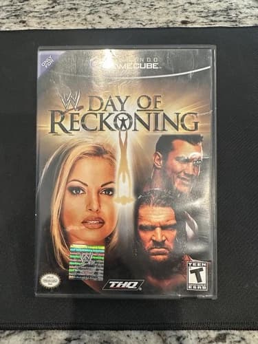WWE Day of Reckoning (Nintendo GameCube) CIB Tested & Working!