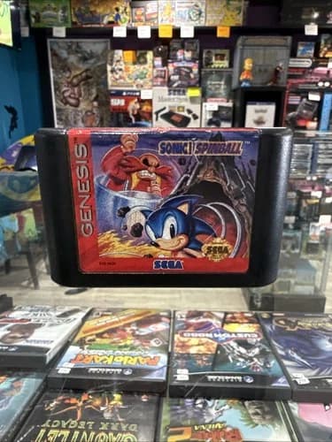 Sonic Spinball - Sega Genesis - Tested