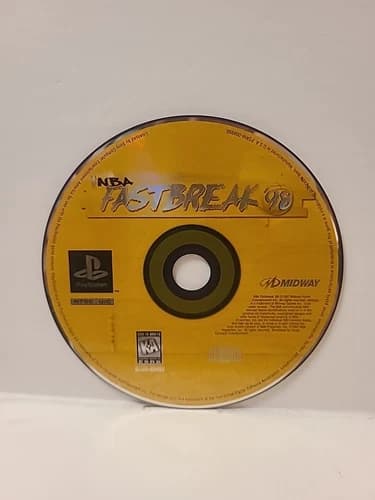 NBA Fastbreak 98 - Sony PlayStation 1 PS1 Disc Only