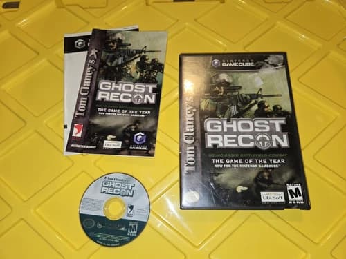 Tom Clancy's Ghost Recon For Nintendo GameCube CIB Authentic Tested