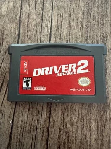 Nintendo Game Boy Advance Driver Advance 2 Authentic Tested & Working Atari 2002